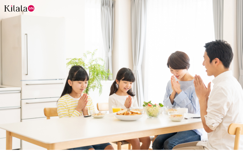 vì sao người Nhật nói lời cảm ơn trước và sau bữa ăn